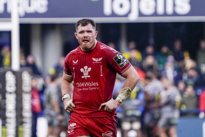 130124 - ASM Clermont Auvergne v Scarlets - EPCR Challenge Cup - Alex Craig of Scarlets