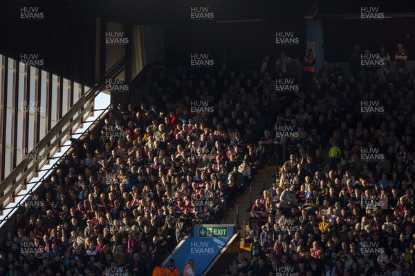 201018 - Aston Villa v Swansea City - SkyBet Championship - The sunlight shines through into the stands