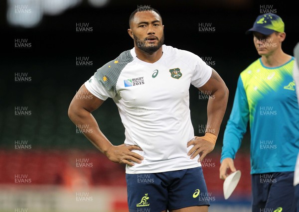 220915 - Australia Captains Run - Tatafu Polota-Nau during training