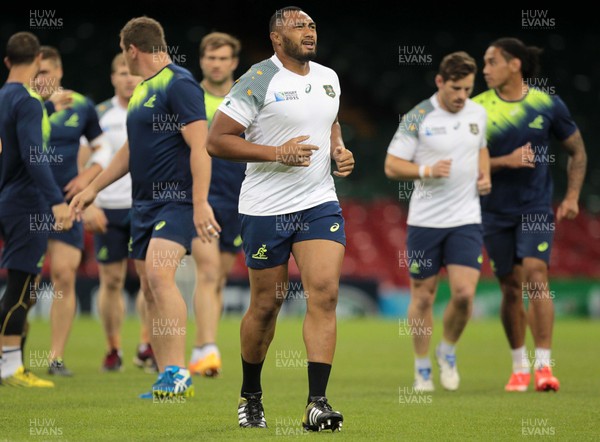 220915 - Australia Captains Run - Tatafu Polota-Nau during training