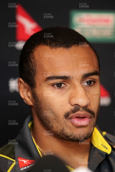 281113 - Australia Rugby Team Announcement - Will Genia 