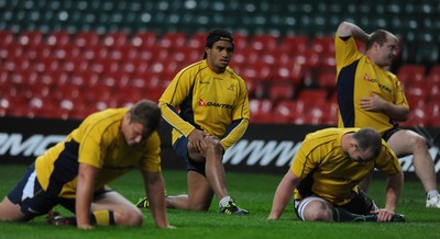 05.11.10 - Australia Rugby Captains Run - Will Genia during training. 