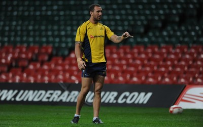 05.11.10 - Australia Rugby Captains Run - Quade Cooper during training. 