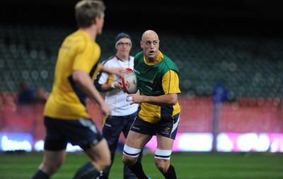 05.11.10 - Australia Rugby Captains Run - Nathan Sharpe  during training. 