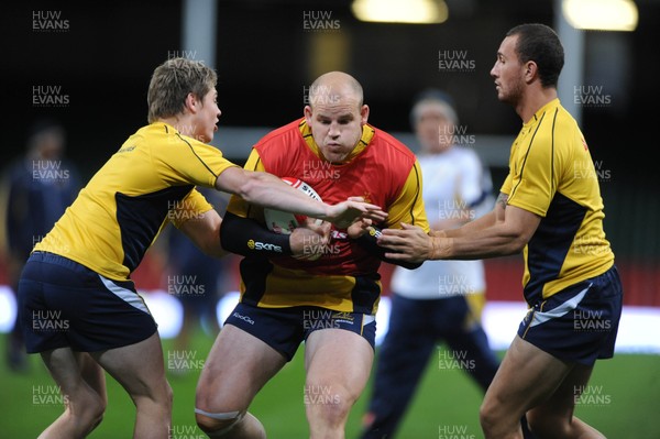 05.11.10 - Australia Rugby Captains Run - Stephen Moore during training. 