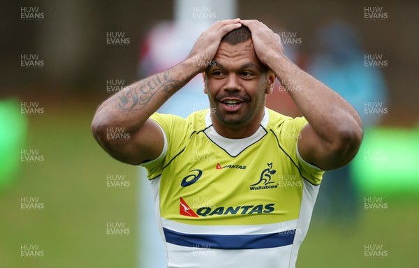 071117 - Australia Rugby Training - Kurtley Beale during training