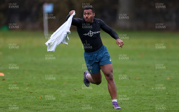 071117 - Australia Rugby Training - Samu Kerevi during training