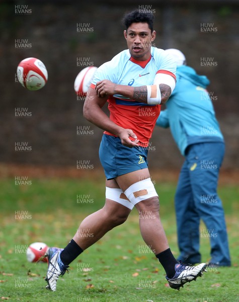 071117 - Australia Rugby Training - Lopeti Timani during training