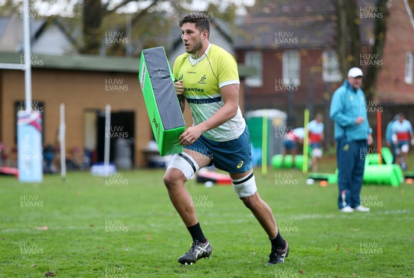 071117 - Australia Rugby Training - Adam Coleman during training