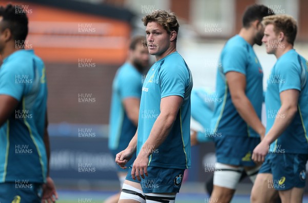 091117 - Australia Rugby Training - Michael Hooper during training