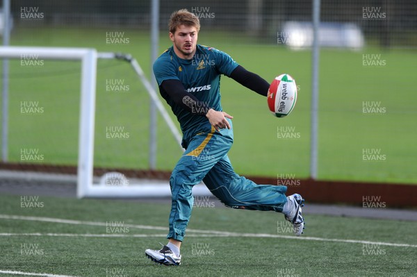 26.11.09 - Australia Rugby Training - Drew Mitchell during training. 