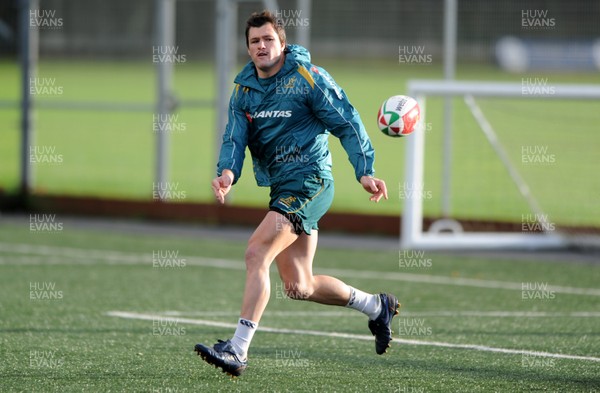 26.11.09 - Australia Rugby Training - Adam Ashley-Cooper during training. 