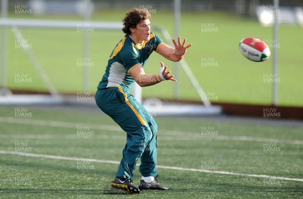 26.11.09 - Australia Rugby Training - Luke Burgess during training. 