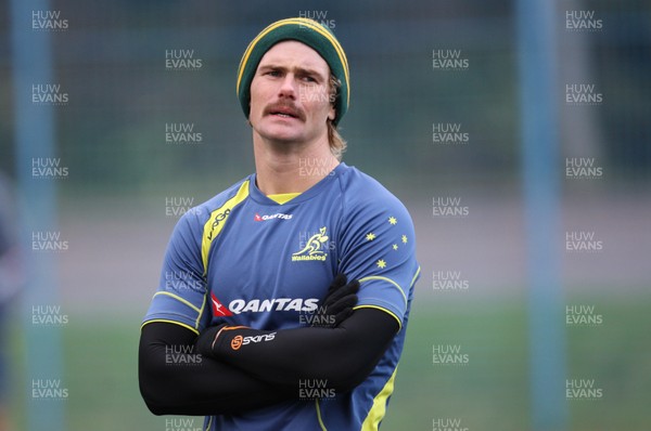 271112 - Australia Rugby Training session - Australia's Berrick Barnes during training