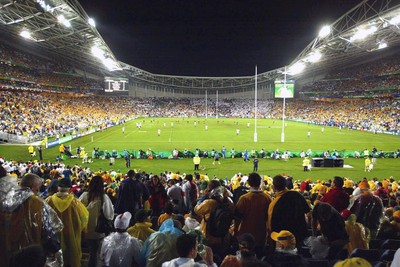 221103 - Australia v England - Rugby World Cup Final - The Telstra Stadium at kick off