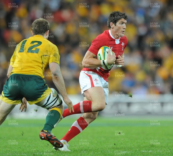 090612 - Australia v Wales - Castrol EDGE Series -James Hook of Wales