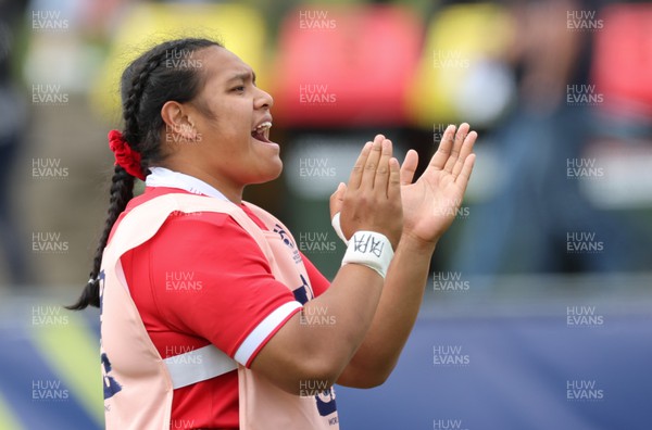 221022 - Australia v Wales, Women’s Rugby World Cup, Pool A - Sisilia Tuipulotu of Wales