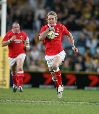 26.05.07 AUSTRALIA v WALES, 1st Test ,Brisbane. Wales Jamie Robinson 