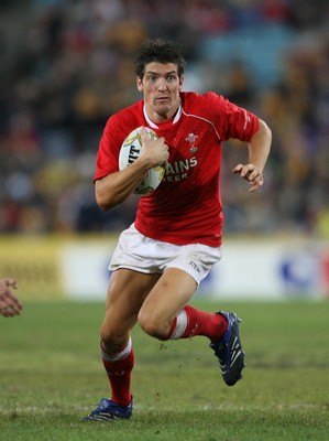 26.05.07 AUSTRALIA v WALES, 1st Test ,Brisbane. Wales James Hook 