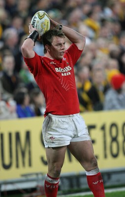 26.05.07 AUSTRALIA v WALES, 1st Test ,Brisbane. Wales Matthew Rees 