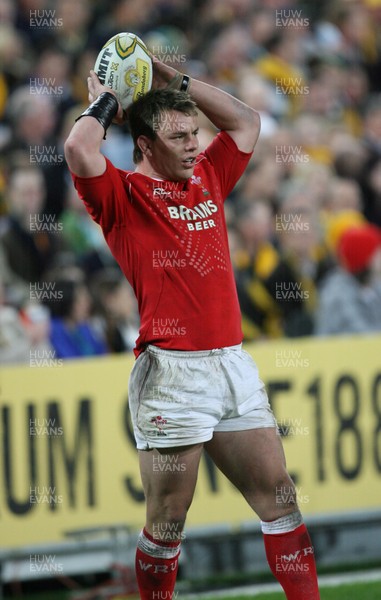 26.05.07 AUSTRALIA v WALES, 1st Test ,Brisbane. Wales Matthew Rees 