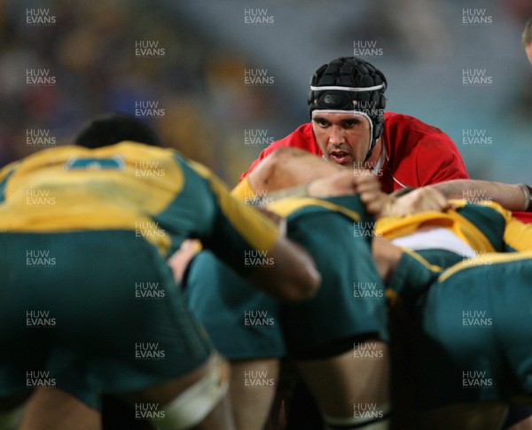 26.05.07 AUSTRALIA v WALES, 1st Test ,Brisbane. Wales Jonathan Thomas 