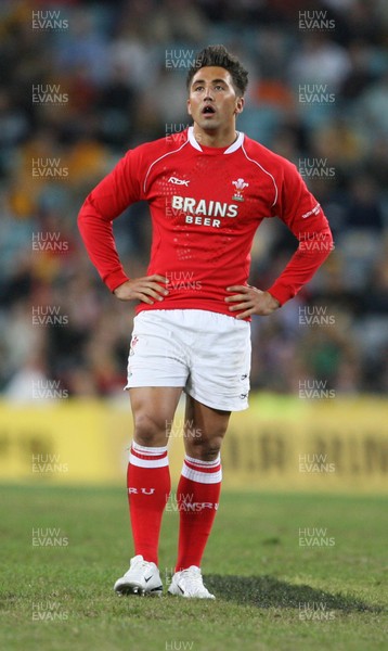 26.05.07 AUSTRALIA v WALES, 1st Test ,Brisbane. Wales Gavin Henson 