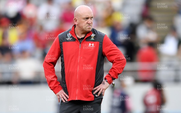 290919 - Australia v Wales - Rugby World Cup - Wales defence coach Shaun Edwards