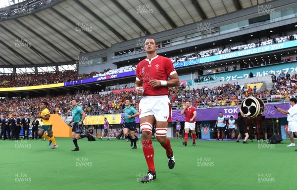290919 - Australia v Wales - Rugby World Cup - Aaron Shingler of Wales