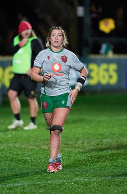 010825 - Australia Women v Wales Women - Georgia Evans of Wales at the end of the match