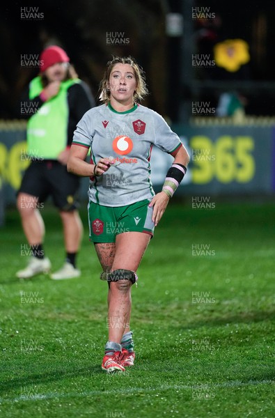 010825 - Australia Women v Wales Women - Georgia Evans of Wales at the end of the match