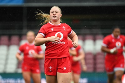 260725 - Australia Women v Wales Women - Seren Lockwood of Wales 