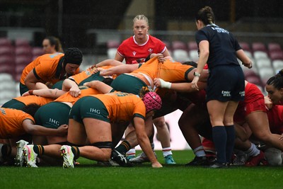 260725 - Australia Women v Wales Women - Seren Lockwood of Wales