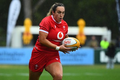 260725 - Australia Women v Wales Women - Courtney Keight of Wales