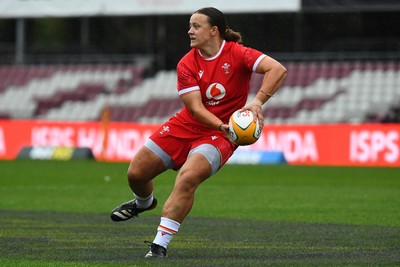 260725 - Australia Women v Wales Women - Lleucu George of Wales