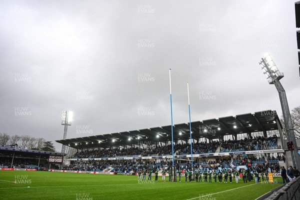 071224 - Aviron Bayonnais v Scarlets - EPCR Challenge Cup - General view of Parc des Sports Jean Dauger