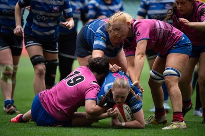 180426 - Bala v Machynlleth - WRU Women's National Bowl - Jordan Lee-Snape of Machynlleth