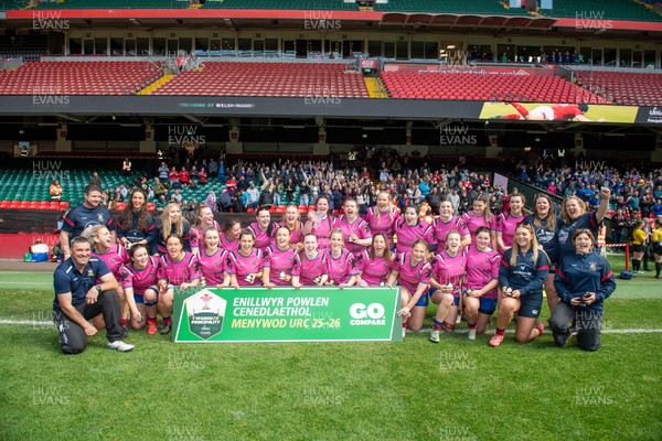 180426 - Bala v Machynlleth - WRU Women's National Bowl - Bala celebrate their win