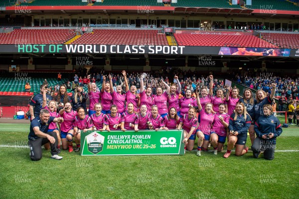 180426 - Bala v Machynlleth - WRU Women's National Bowl - Bala celebrate their win