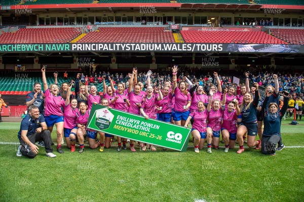 180426 - Bala v Machynlleth - WRU Women's National Bowl - Bala celebrate their win