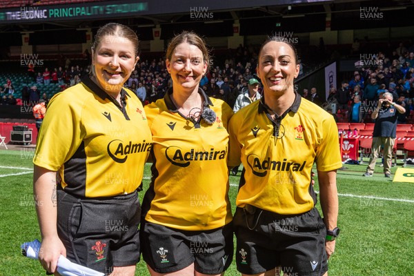 180426 - Bala v Machynlleth - WRU Women's National Bowl - Match officials 