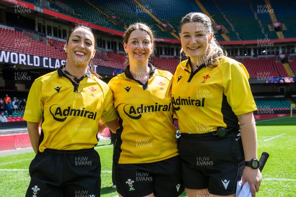 180426 - Bala v Machynlleth - WRU Women's National Bowl - Match officials 
