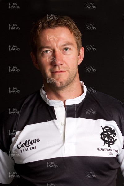 280512 -  Barbarians Rugby Squad Portraits, Cardiff - Cornelius van Zyl