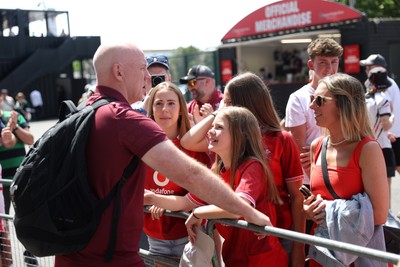 270626 - Barbarians v Wales - Friendly - Head Coach Steve Tandy arrives at the stadium