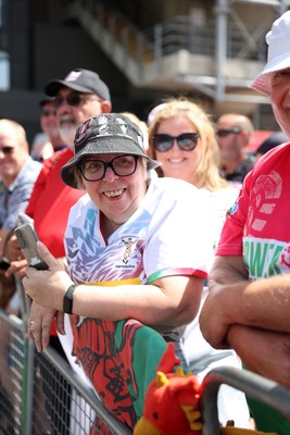 270626 - Barbarians v Wales - Friendly - Wales fans before the game