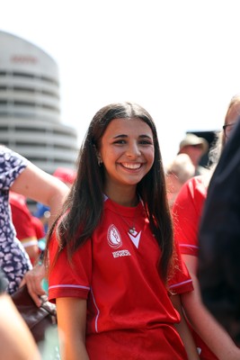 270626 - Barbarians v Wales - Friendly - Wales fans before the game