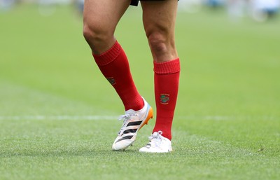 270626 - Barbarians v Wales - Friendly - George North of Barbarians wearing the his local club socks