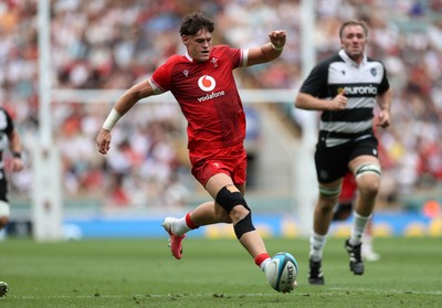 270626 - Barbarians v Wales - Friendly - Eddie James of Wales 