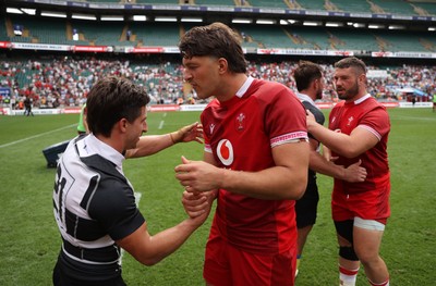 270626 - Barbarians v Wales - Friendly - Teddy Williams of Wales 
