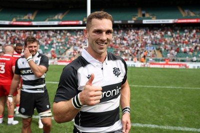 270626 - Barbarians v Wales - Friendly - George North of Barbarians at full time